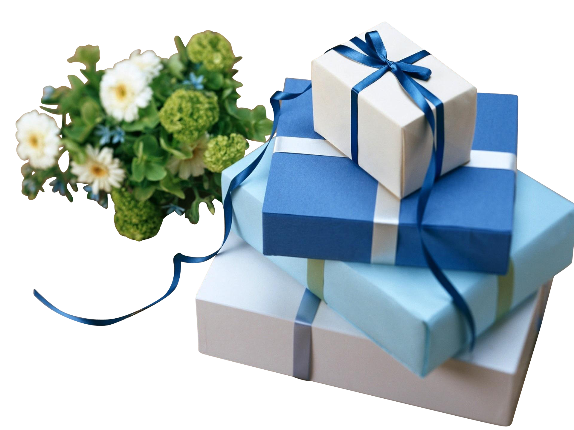 Elegant Christmas Giftsand Flowers