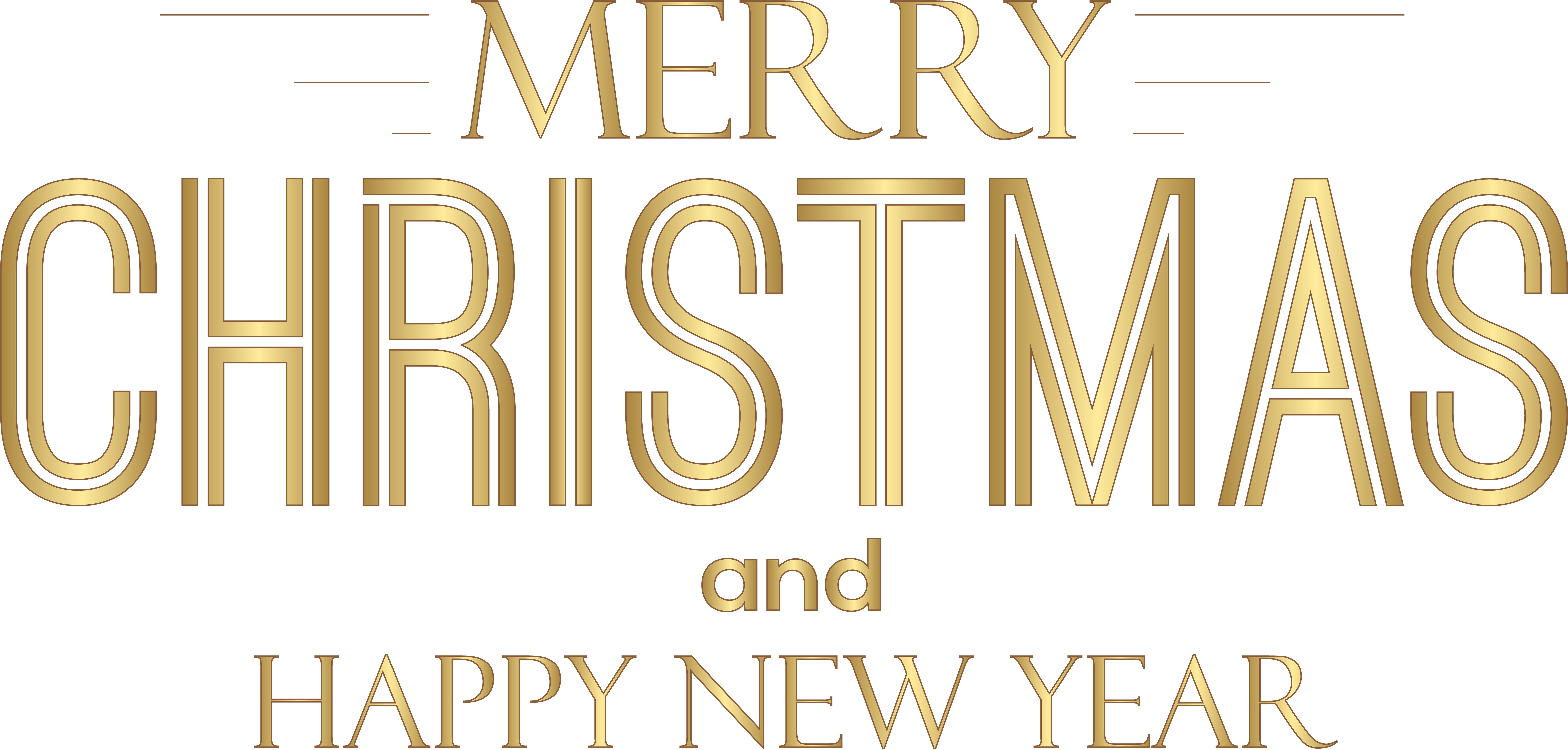 Elegant Christmas New Year Greeting