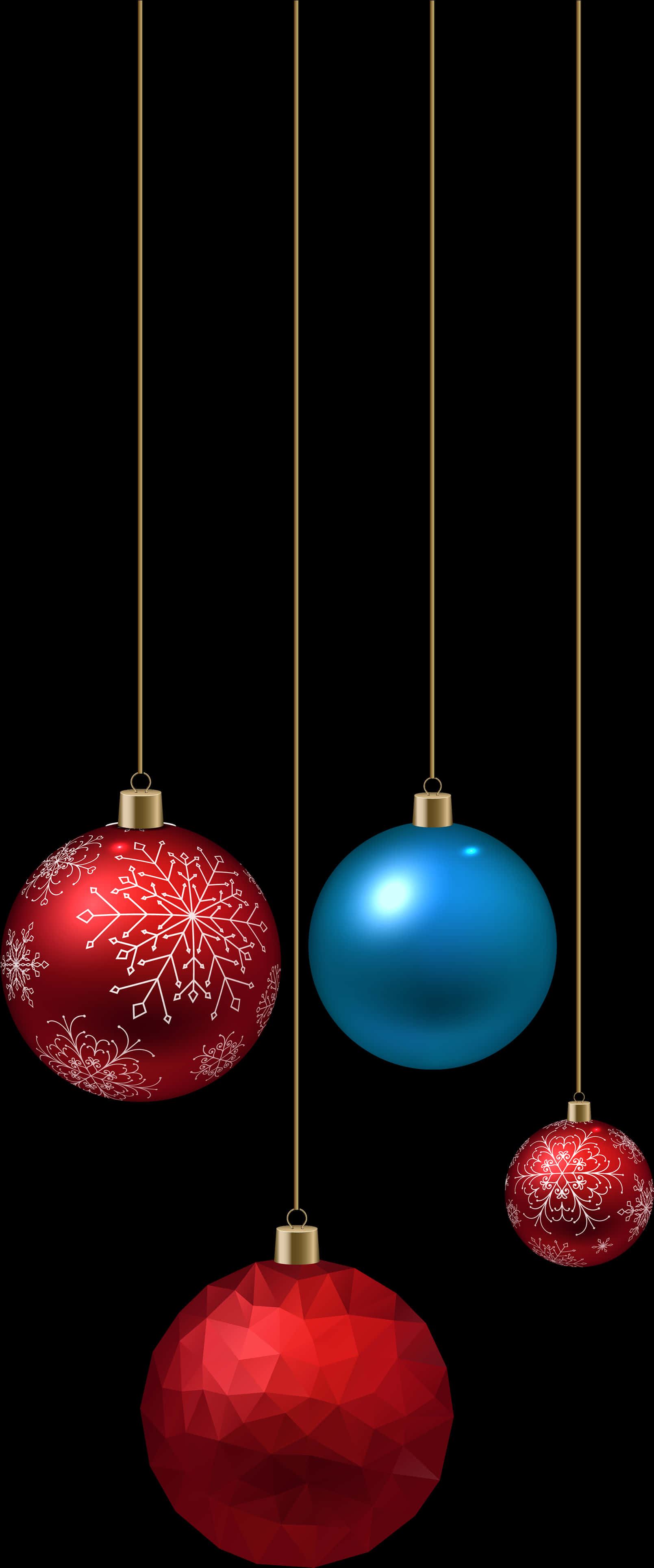 Elegant Christmas Ornaments