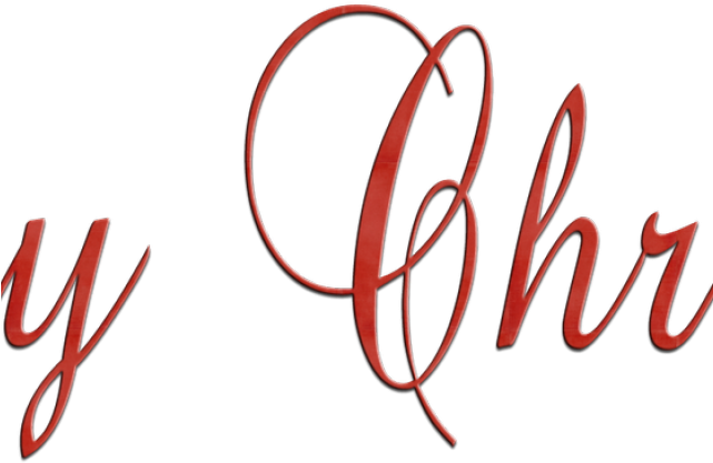 Elegant Christmas Script Text