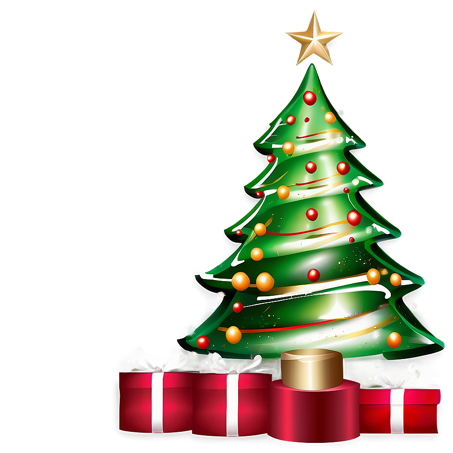 Elegant Christmas Tree PNG lgs66 PNG with transparent background