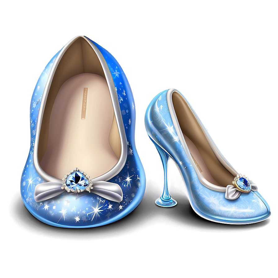 Elegant Cinderella Slipper Png 06292024