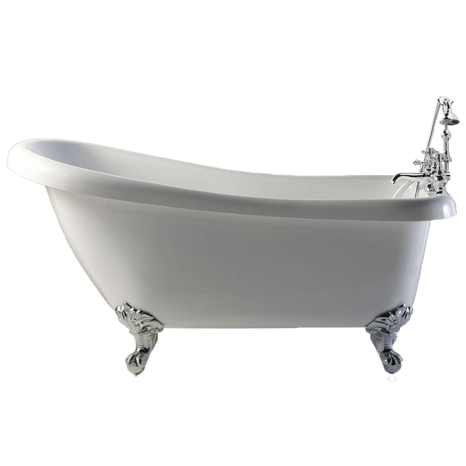 Elegant Clawfoot Bathtub