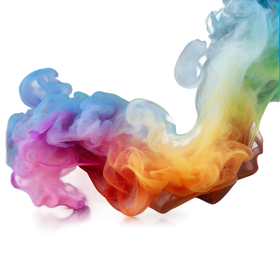 Elegant Color Smoke Swish Png Jxg