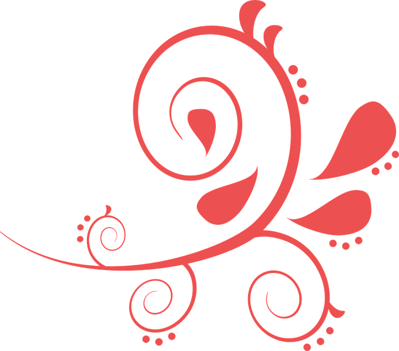 Scroll, Fleur De Lis, Tattoo, Design, Decoration - Free Paisley Clip Art, HD Png Download PNG with transparent background