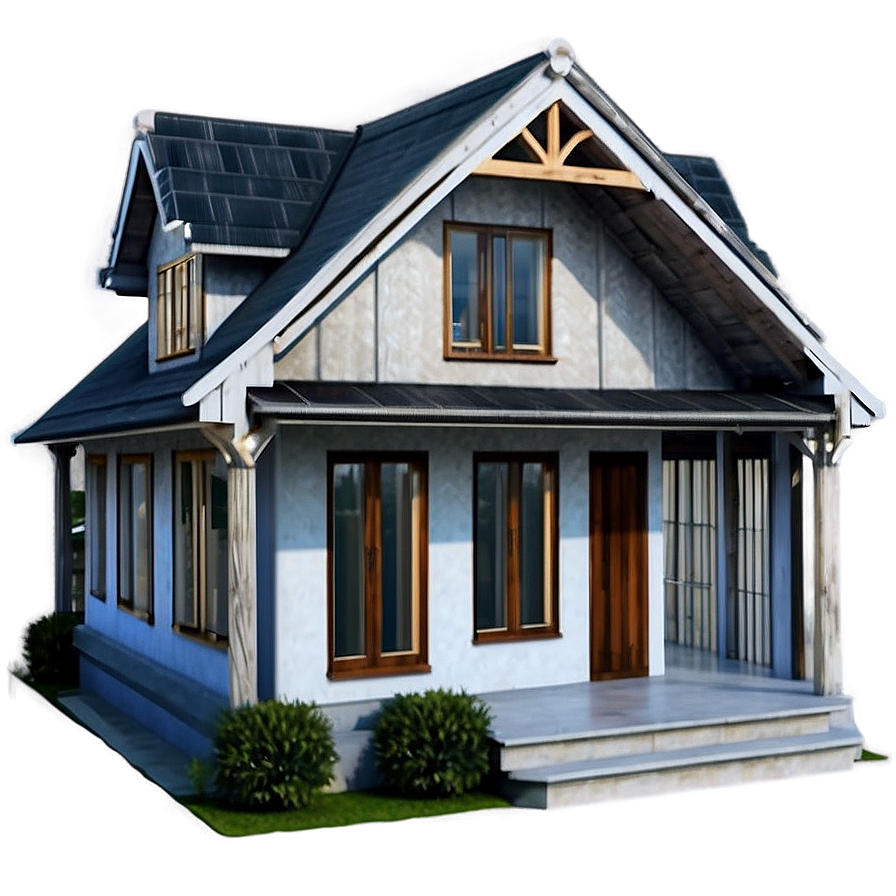 Elegant Cottage Architecture PNG 38 PNG image with a transparent background, free high-resolution download