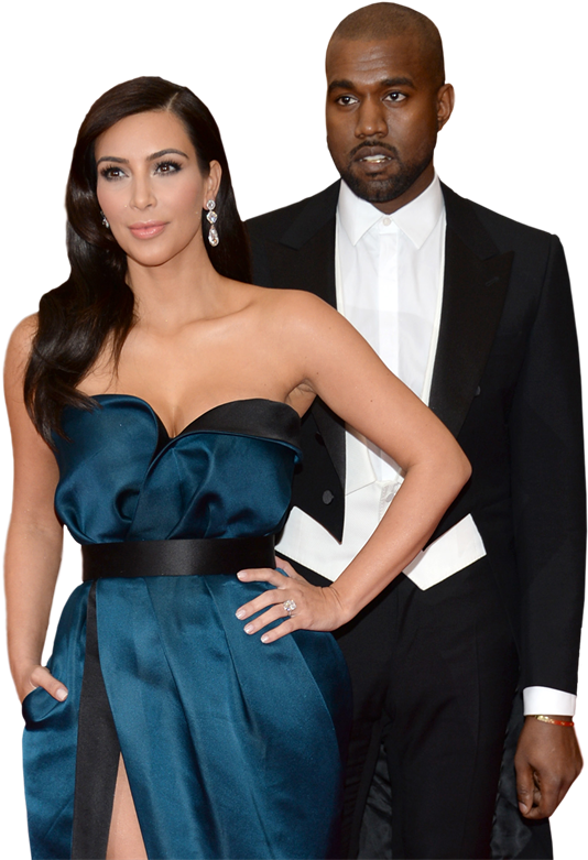 Elegant Couple Event Attire PNG image with a transparent background, free high-resolution download