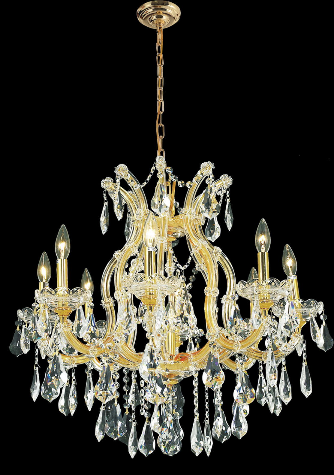 Elegant Crystal Chandelier