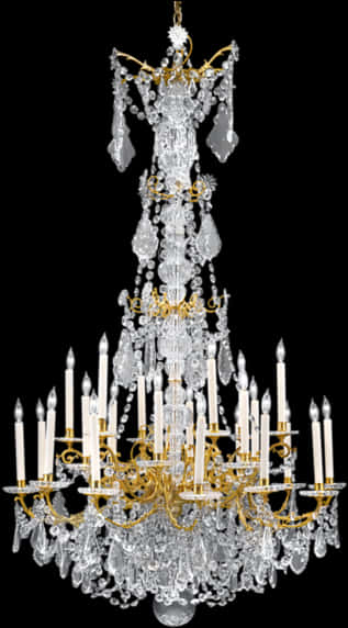 Elegant Crystal Chandelier