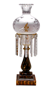 Elegant Crystal Perfume Bottle PNG with transparent background