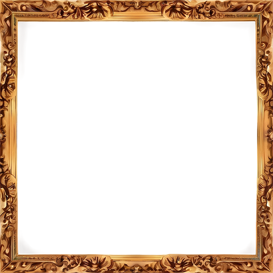 Elegant Decorative Frame Png Xjw