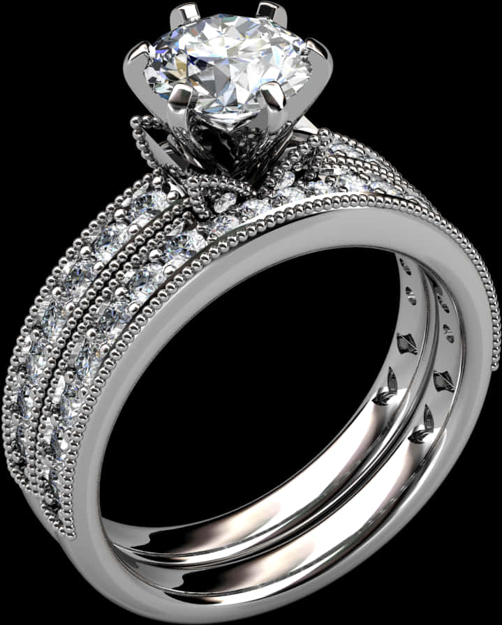 Inexpensive Wedding Rings - Transparent Background Diamond Ring Png, Png Download PNG with transparent background