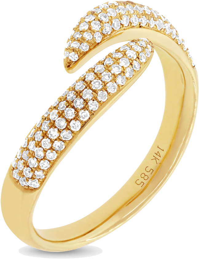 Elegant Diamond Gold Ring Jewelry