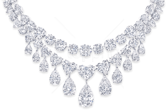 Elegant Diamond Necklace Design