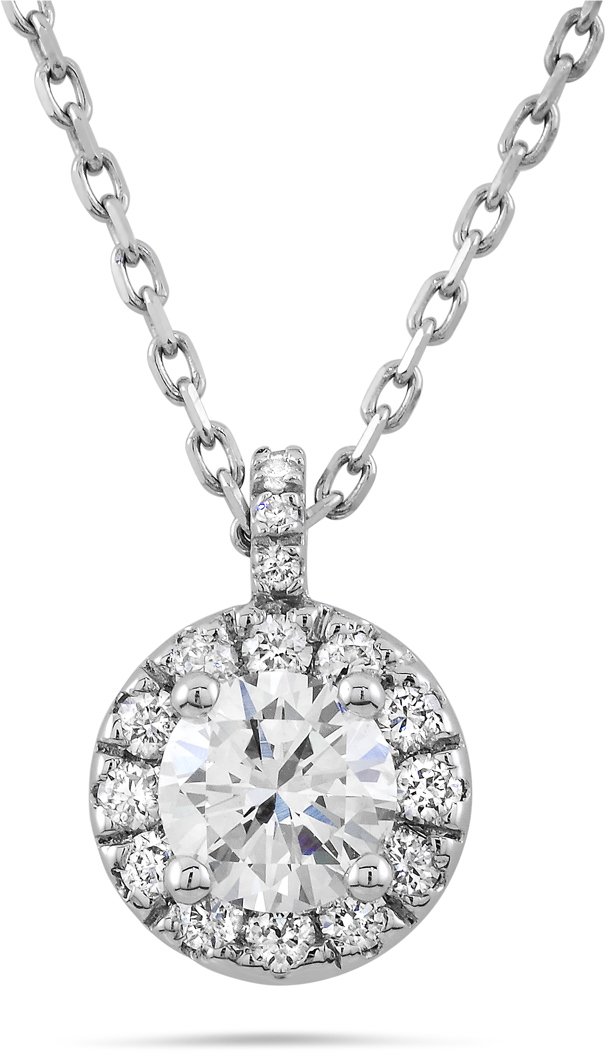 Elegant Diamond Pendant Necklace