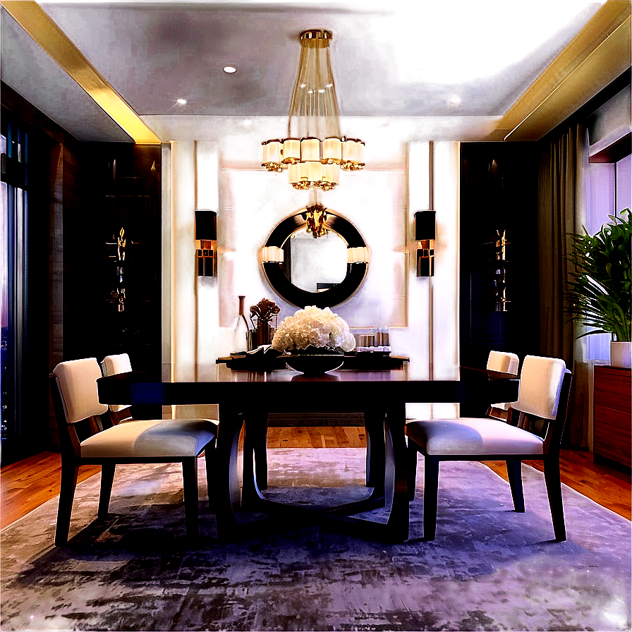 Elegant Dining Room Png 56