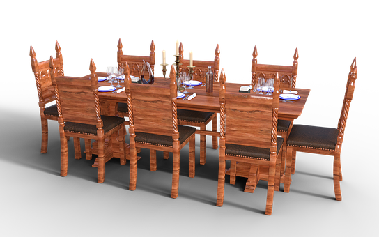 Elegant Dining Table Set