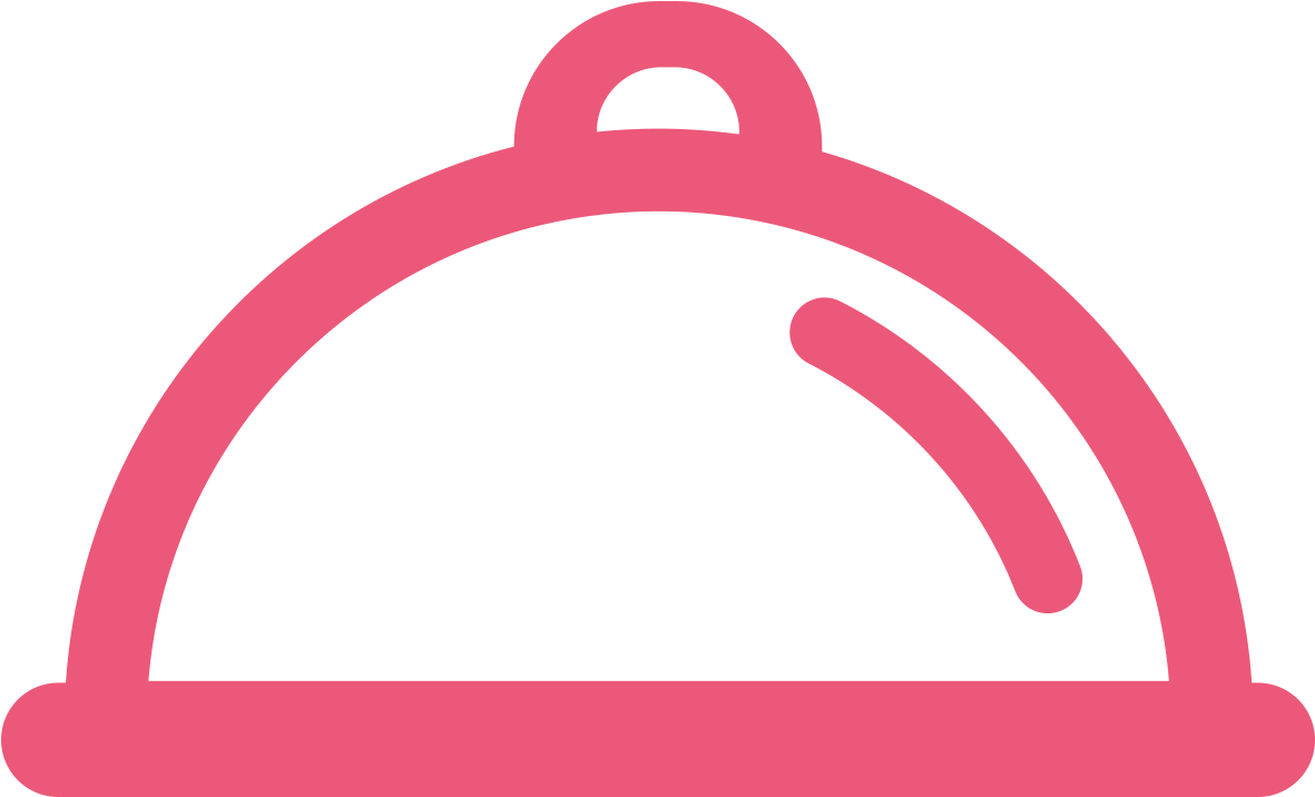 Dinner Icon Transparent Pink , Png Download - Dinner Icons Transparent Png, Png Download PNG with transparent background