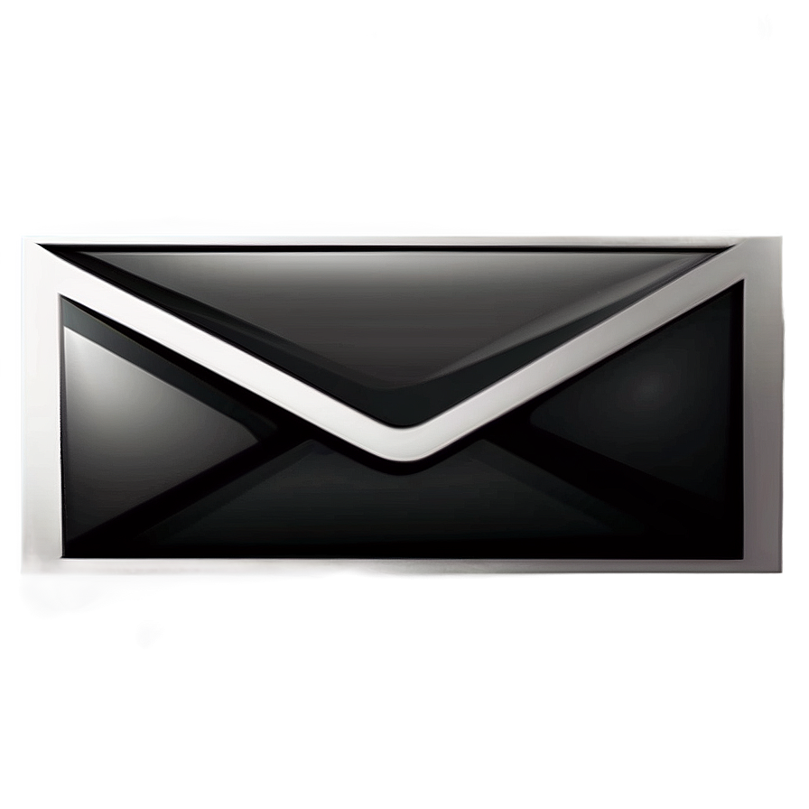 Elegant Email Symbol Png 05252024