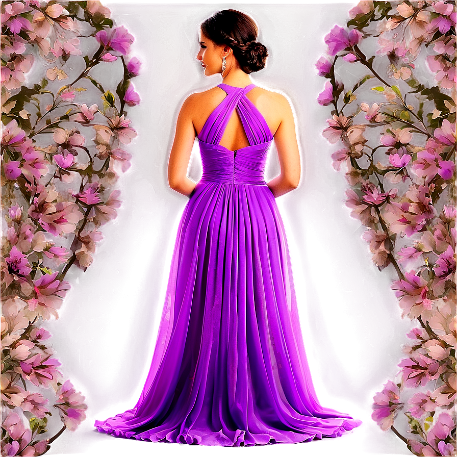 Elegant Evening Dress Png 36