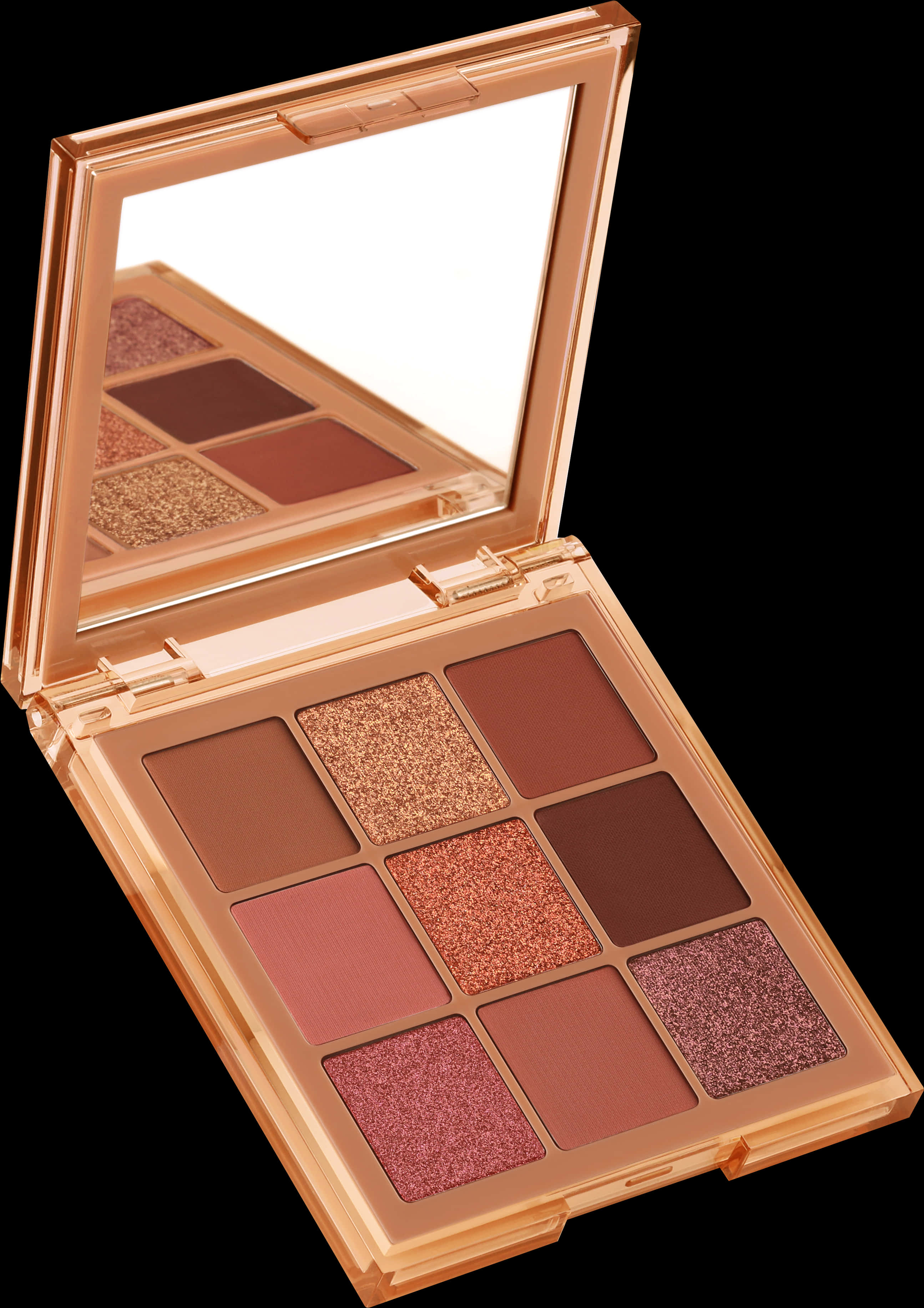 Nude Obsessions Eyeshadow Palette Medium, Medium, Hi-res - Huda Beauty Nude Obsessions, HD Png Download PNG image with a transparent background, free high-resolution download