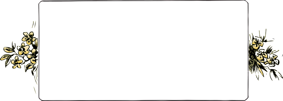 Elegant Floral Black Background PNG image with a transparent background, free high-resolution download
