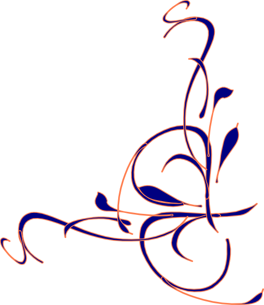 Elegant Floral Design Clipart