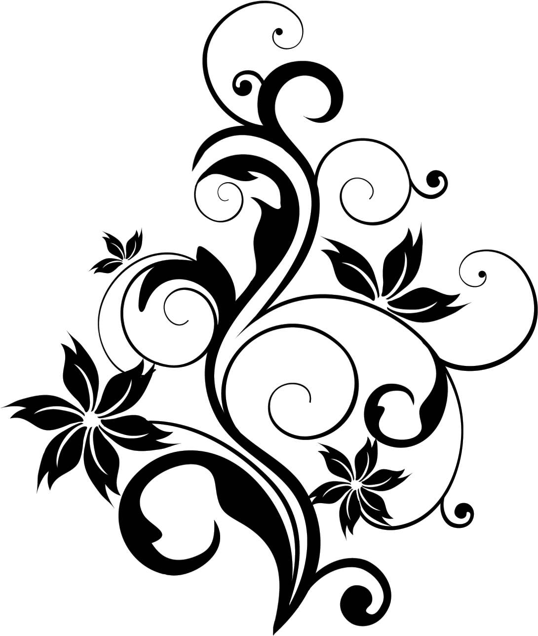 Elegant Floral Design Vector