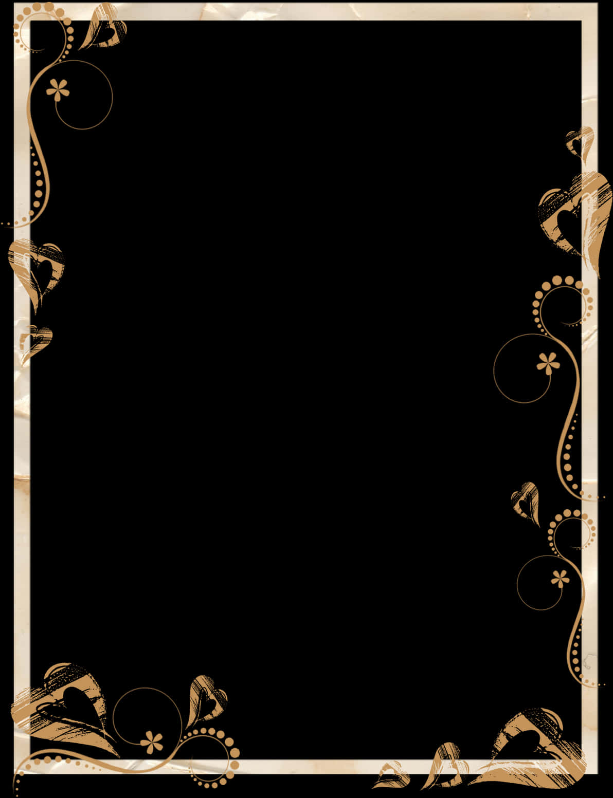 Elegant Floral Frame Design