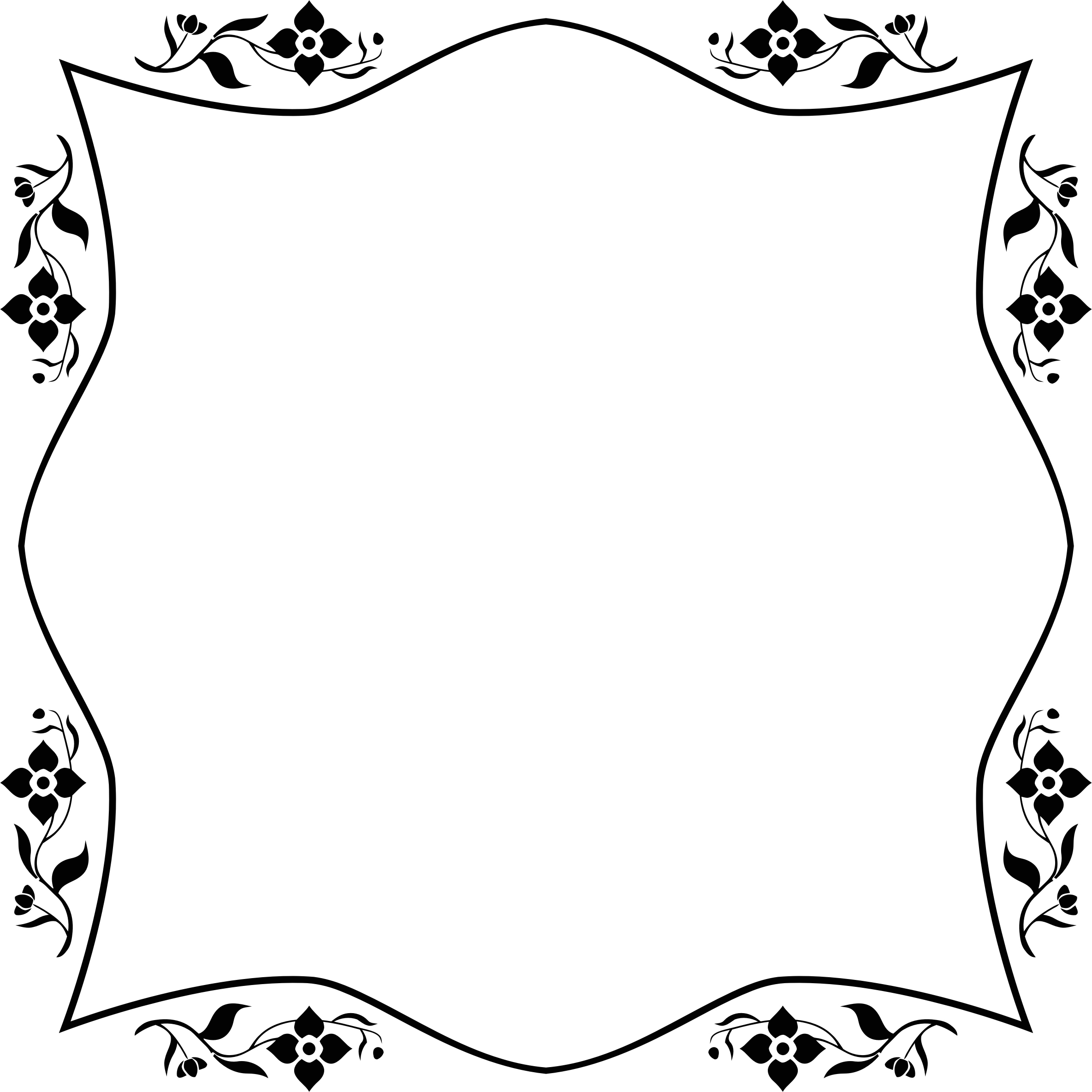 Decorative Vintage Style Frame 3 Clip Arts - Decorative Vintage Style Frame, HD Png Download PNG image with a transparent background, free high-resolution download