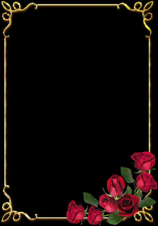 Elegant Floral Page Border