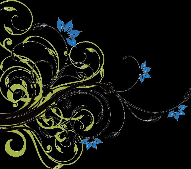 Transparent Swirl Pattern Png - Flower Swirl Vector Png, Png Download PNG with transparent background