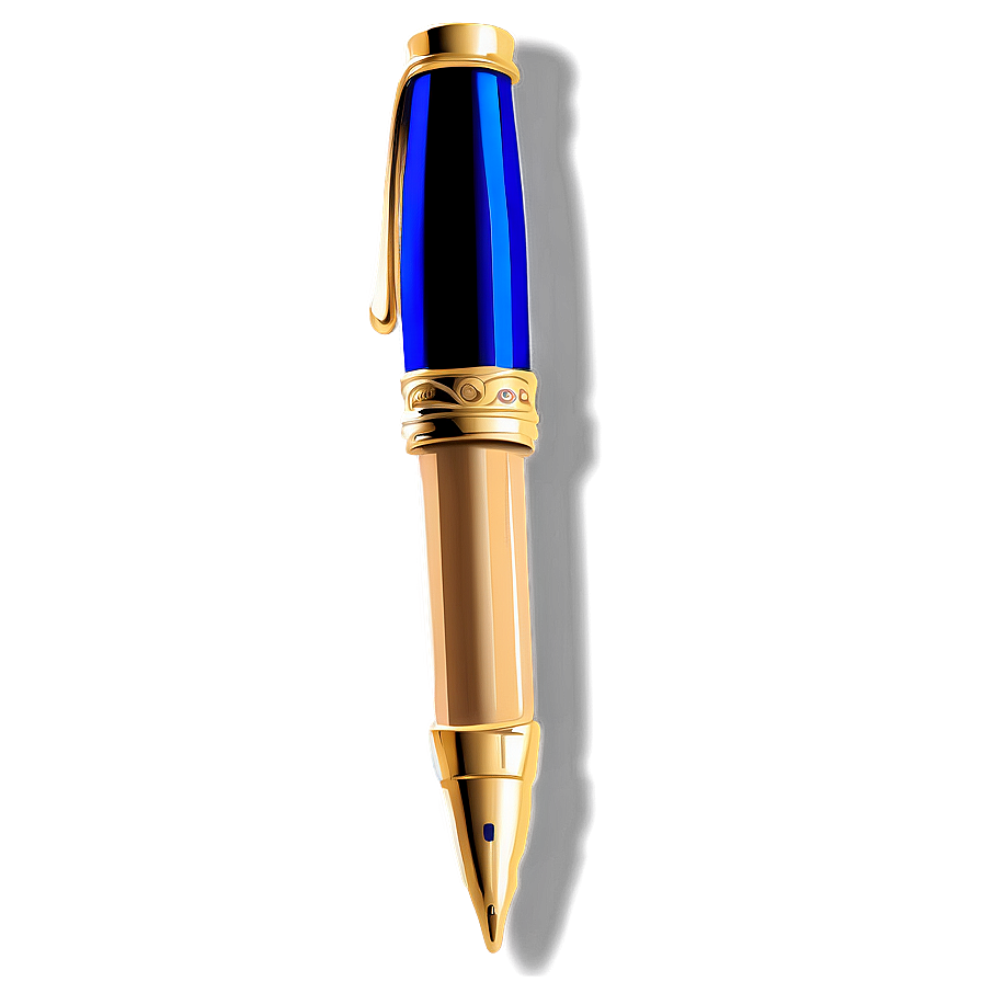 Elegant Fountain Pen PNG vjk PNG image with a transparent background, free high-resolution download