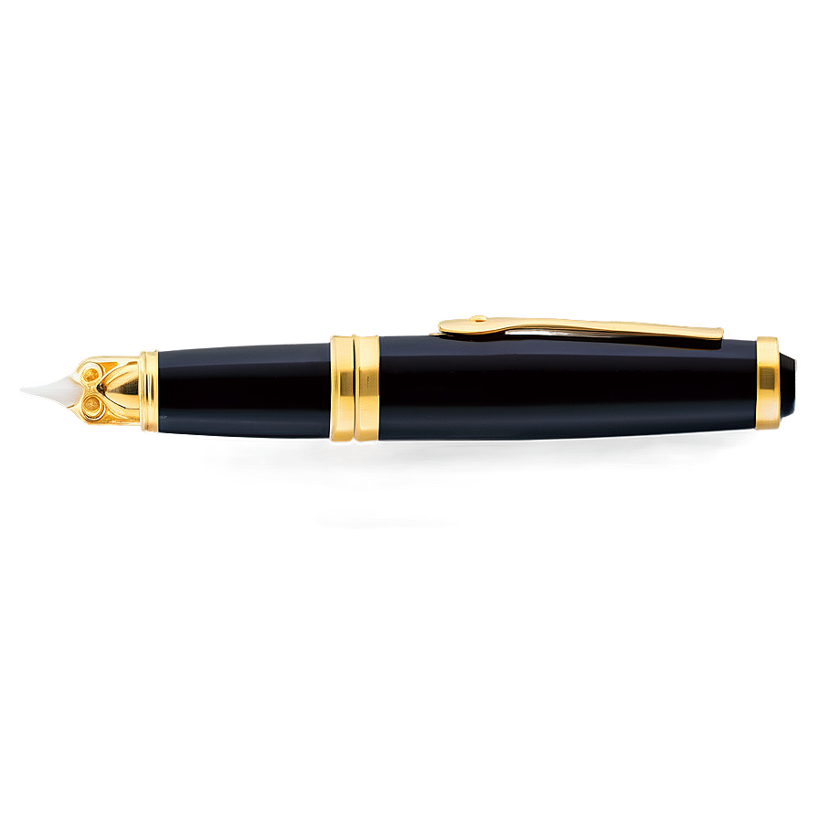 Elegant Fountain Pen PNG xjx66 PNG image with a transparent background, free high-resolution download
