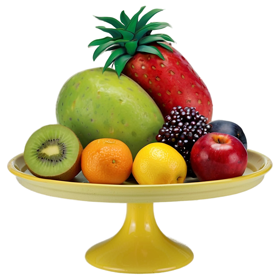 Elegant Fruit Display Png 06132024