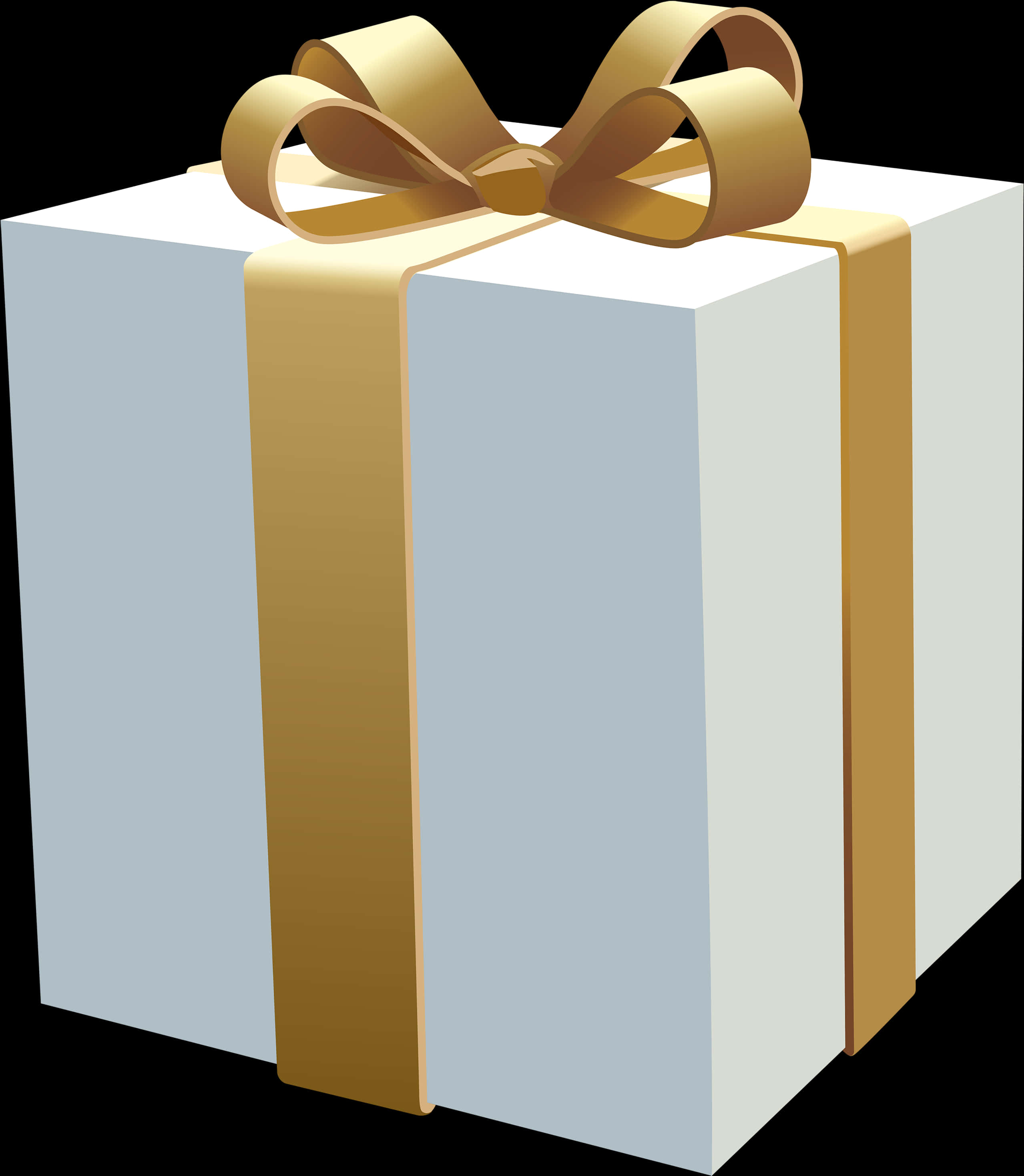 White Gift Box Png Clipart - White Gift Box Clipart, Transparent Png PNG with transparent background