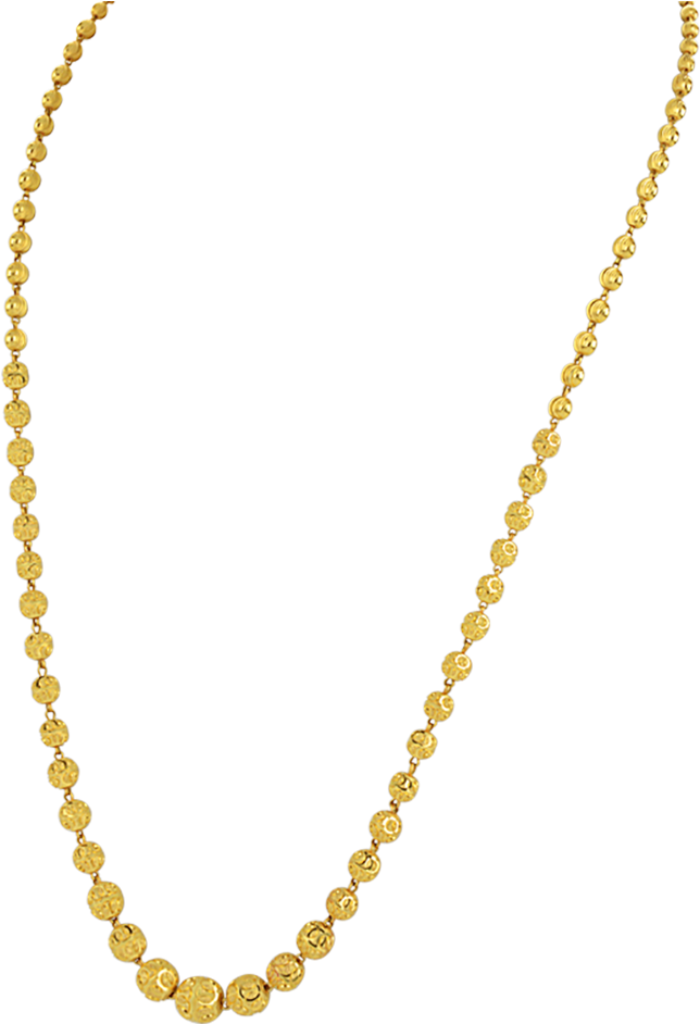 Gold Chains Png - Ladies Gold Chain Png, Transparent Png PNG with transparent background