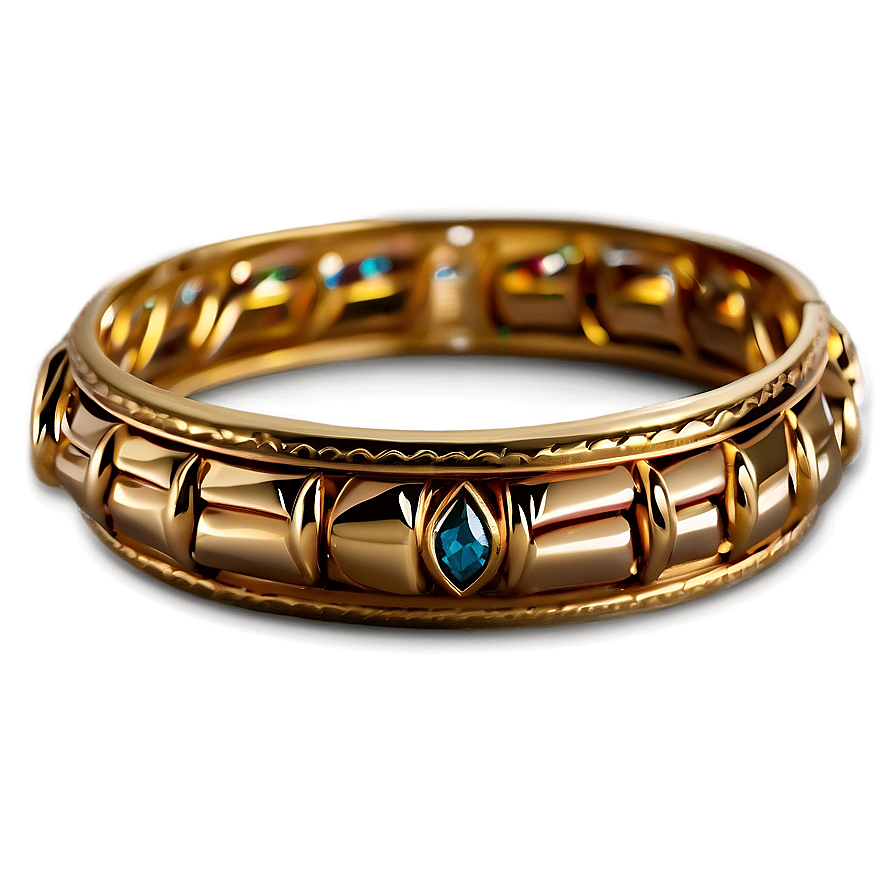 Elegant Gold Bracelet Png Cla