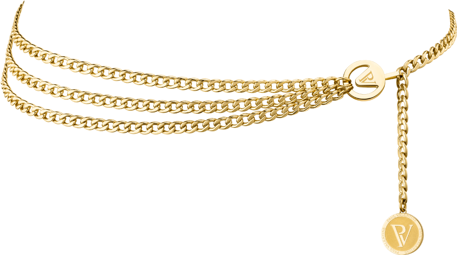 Gold Chain Belt Transparent, HD Png Download PNG with transparent background