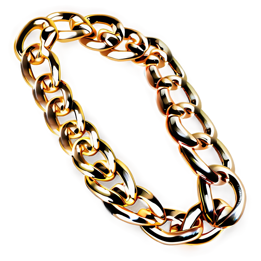 Elegant Gold Chain PNG 05042024 PNG with transparent background