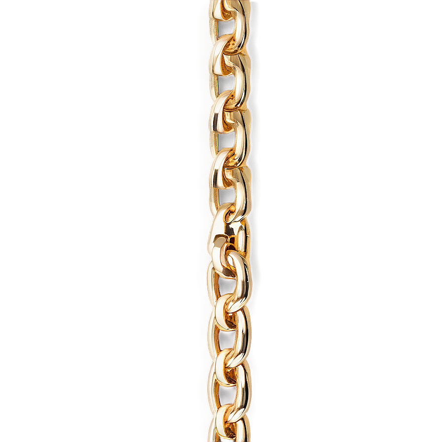 Elegant Gold Chain PNG 72 PNG with transparent background