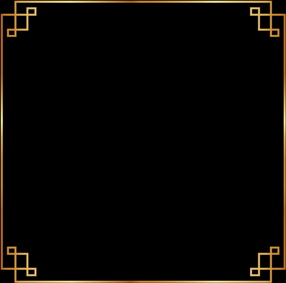 Elegant Gold Frame Design