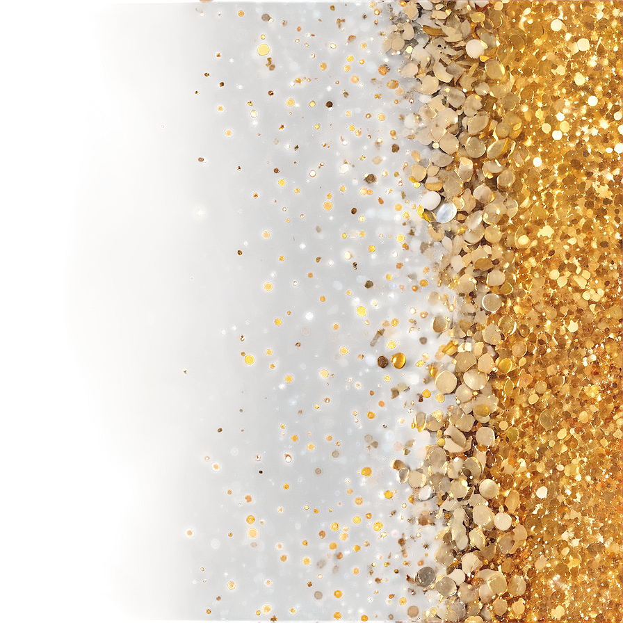 Elegant Gold Glitter Dust Png Gxf3