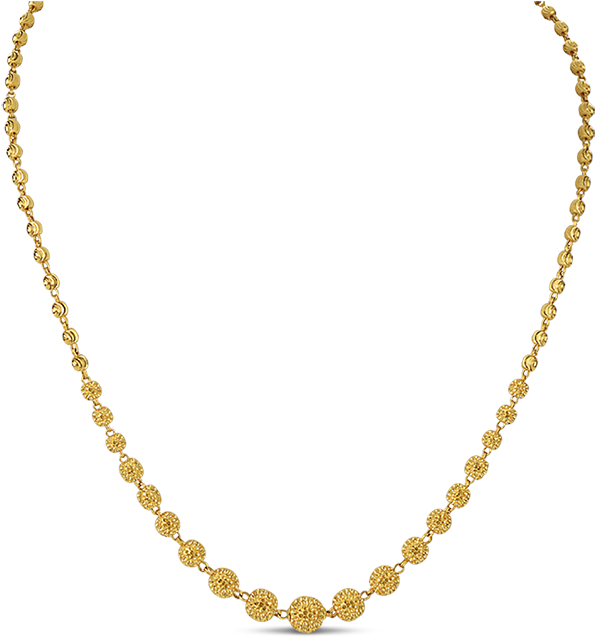 Elegant Gold Necklace Design