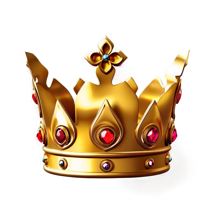 Elegant Golden Crown Png Dxy