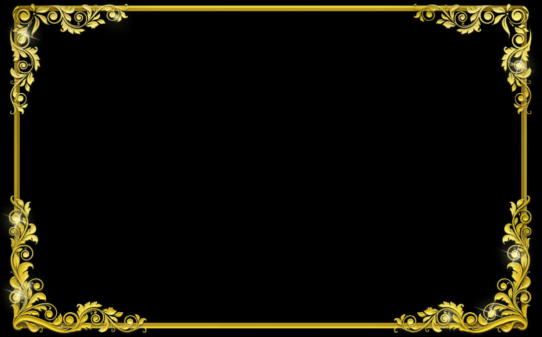 Elegant Golden Frame