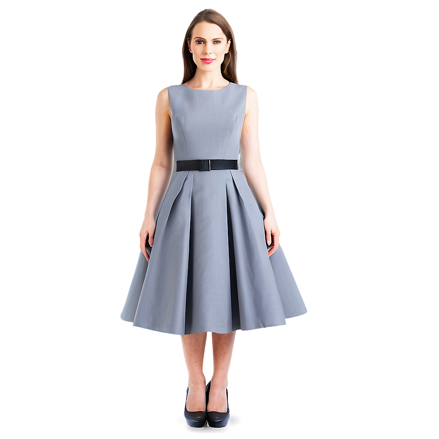 Elegant Grey Dress Png Cnq67