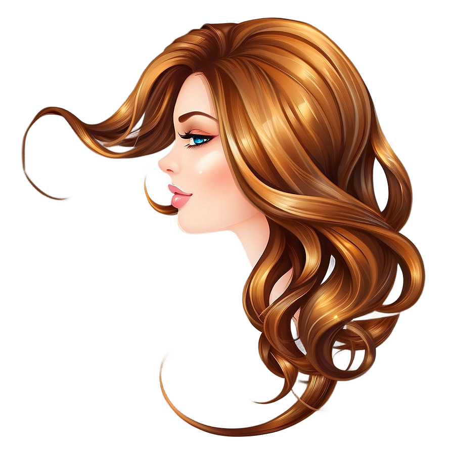 Elegant Hair Clipart Png Rfh11