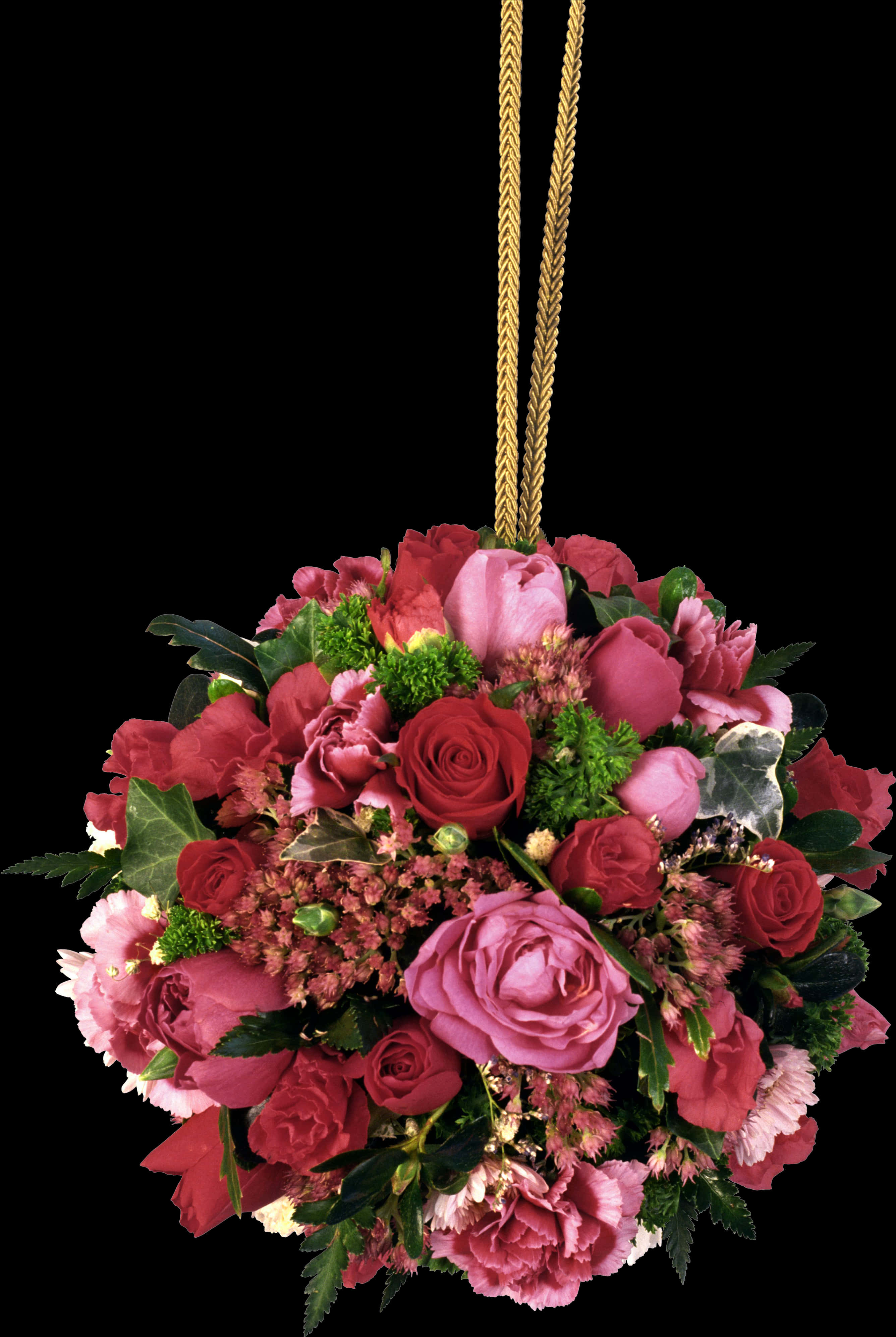 Hanging Plant Png - Flower Bouquet Hanging Png, Transparent Png PNG with transparent background