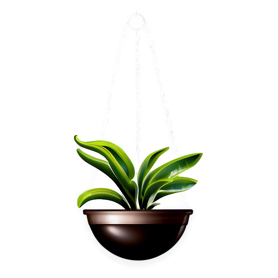 Elegant Hanging Plant Png Ems75